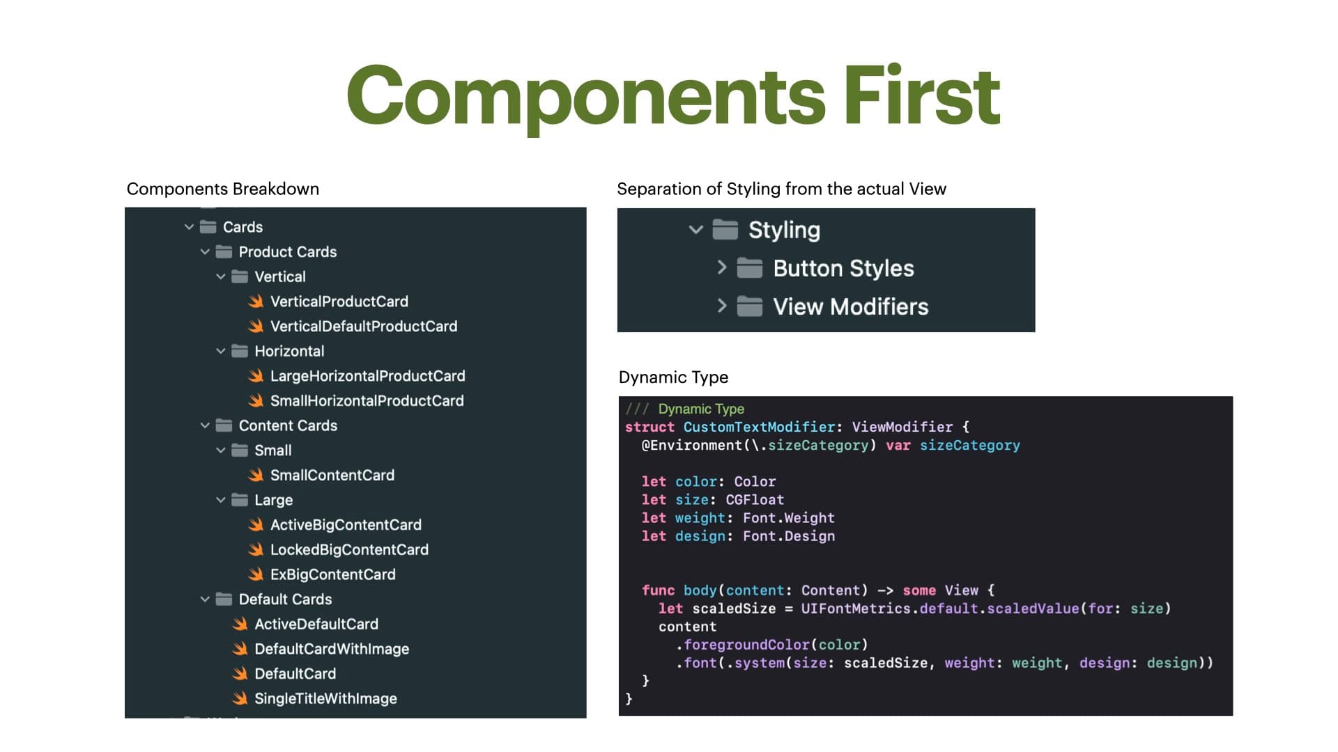 Cekidot Components